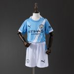 25/26 Manchester City Home Kids Jersey