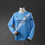 Manchester City 25/26 Home Long Sleeve Jersey - 图片 9