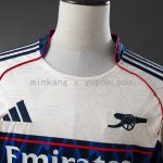 Arsenal 25/26 Pre-Match Beige Jersey - 图片 9
