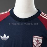 Arsenal Adicolor Classics Navy T-Shirt - 图片 5