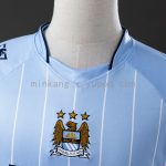 2008/09 Manchester City Home Retro Shirt - 图片 5