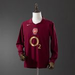 Arsenal 2005-2006 Home Retro Long Sleeve Jersey - 图片 8