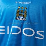 Manchester City 1999-2001 Home Retro Jersey S-XXL - 图片 4