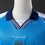 Manchester City 1999-2001 Home Retro Jersey S-XXL - 图片 5