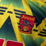 Arsenal 1991-1993 Away Retro Long Sleeve Jersey - 图片 4