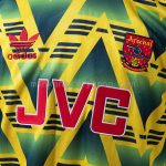 Arsenal 1991-1993 Away Retro Long Sleeve Jersey - 图片 5