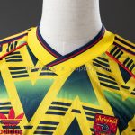 Arsenal 1991-1993 Away Retro Long Sleeve Jersey - 图片 6