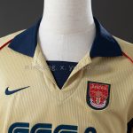 Arsenal 2001/2002 Away Retro Jersey - 图片 7