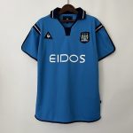 Manchester City 2001/2002 Home Retro Shirt S-XXL