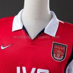 Arsenal 1998-1999 Home Retro Long Sleeve Jersey - 图片 7