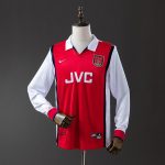Arsenal 1998-1999 Home Retro Long Sleeve Jersey - 图片 9