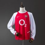 Arsenal 2004-2005 Home Long Sleeve Retro Jersey