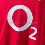 Arsenal 2004-2005 Home Long Sleeve Retro Jersey - 图片 5