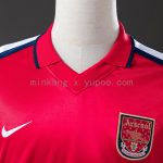 Arsenal 2001/2002 Home Long Sleeve Retro Jersey - 图片 8