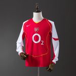 Arsenal 2004-2005 Home Long Sleeve Retro Jersey
