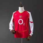 Arsenal 2004-2005 Home Long Sleeve Retro Jersey - 图片 8