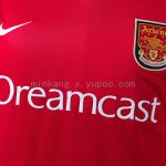 Arsenal 2001/2002 Home Retro Shirt - 图片 6