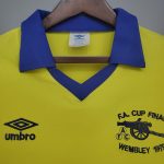 Arsenal 1971-1979 Away Yellow Retro Long Sleeve Jersey - 图片 6