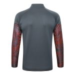 Manchester City 23-24 Long Zip Jacket Dark Grey - 图片 3