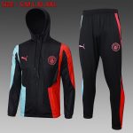 Manchester City 23-24 Black Windbreaker