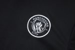 Manchester City Black Short Sleeve Training Suit - 图片 6