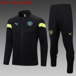 Manchester City 22/23 Black Long Zip Jacket