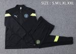 Manchester City 22/23 Black Long Zip Jacket - 图片 2
