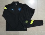 Manchester City 22/23 Black Long Zip Jacket - 图片 9