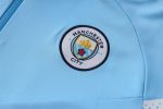 Manchester City 22/23 Light Blue Half-Zip Jacket - 图片 5