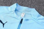 Manchester City 22/23 Light Blue Half-Zip Jacket - 图片 6