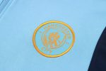 Manchester City 23-24 Half Zip Jacket Light Blue (Gold Logo) - 图片 6