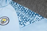 Manchester City 23-24 Half-Zip Jacket Light Blue - 图片 6