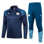 Manchester City 23-24 Half-Zip Jacket in Blue - 图片 8