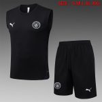 Manchester City Black Vest
