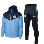 Manchester City 2018-2019 Light Blue Windbreaker