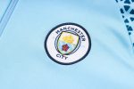 Manchester City 23-24 Light Blue Half-Zip Jacket - 图片 5