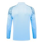 Manchester City 23-24 Light Blue Half-Zip Jacket - 图片 7