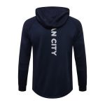 Manchester City 21/22 Long Zip Jacket Blue - 图片 8