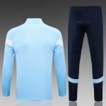 Manchester City 22/23 Light Blue Long Zipper Jacket - 图片 7