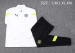 Manchester City 22/23 White Long Zip Jacket - 图片 2