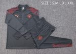 Manchester City 23-24 Half Zip Jacket Grey - 图片 2
