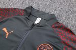 Manchester City 23-24 Half Zip Jacket Grey - 图片 6