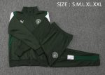 Manchester City 23-24 Dark Green Long Zip Jacket - 图片 2