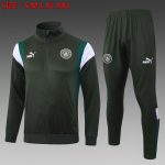 Manchester City 23-24 Dark Green Long Zip Jacket - 图片 8