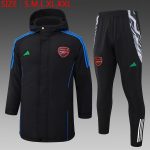 Arsenal 24/25 Black Cotton Jacket - 图片 2