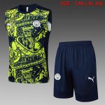 Manchester City 24/25 Green Splatter Vest