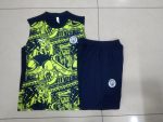 Manchester City 24/25 Green Splatter Vest - 图片 9