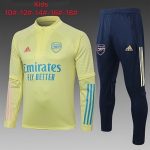 Arsenal 2021 Half-Zip Yellow Kids