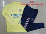 Arsenal 2021 Half-Zip Yellow Kids - 图片 3