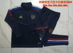 Arsenal 23-24 Half-Zip Kids Blue - 图片 3